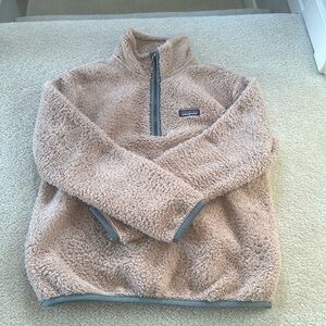 Patagonia los gatos fleece half zip small